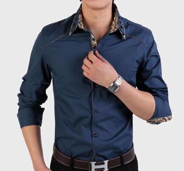 правильно заправленная рубашка